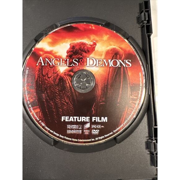 Angels and Demons (DVD, 2009) -‎ Tom Hanks THEATRICAL EDITION - Picture 4 of 5